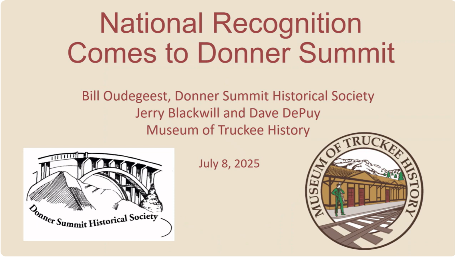 National Recognition Comes to Donner Summit